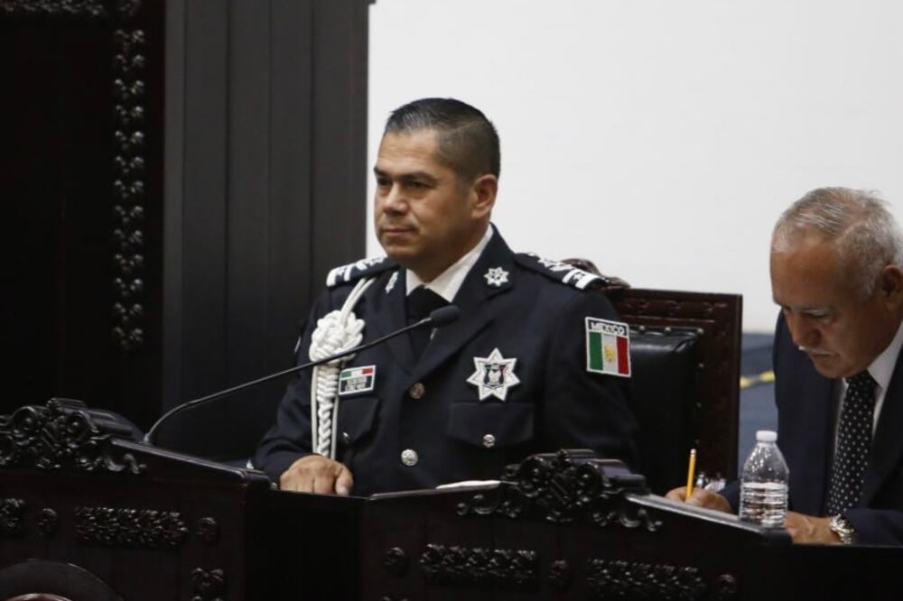 Salvador Cruz Neri, secretario de Seguridad de Hidalgo Foto: Luis Soriano