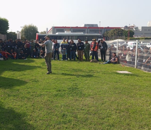 Integrantes del K-9 realizan capacitación de Binomios Caninos en CDMX