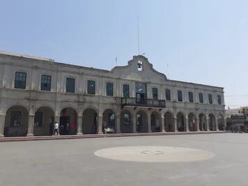 Comerciantes de la central de abastos de Actopan se manifiestan