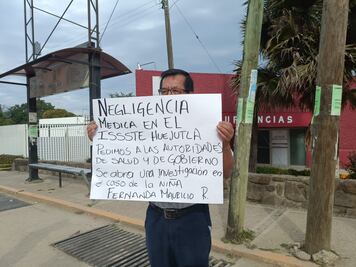 Denuncian negligencia médica en el ISSSTE de Huejutla