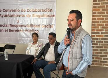 Investiga PGJEH obras de Miguel Taboada, presidente de Singuilucan