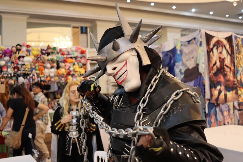José Domingo, el Batman que ríe, se roba el show en el Otaku Fest | Foto: Josué Ortiz