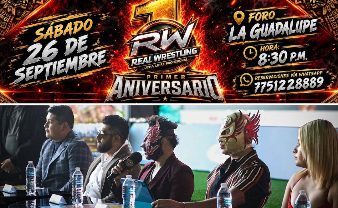Un año de Real Wrestling en Tulancingo | Facebook: Real Wrestling Pro