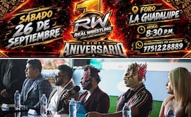Real Wrestling celebra un año con función de aniversario en Tulancingo