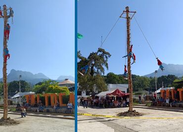 Voladores de Jaltocán, la tradición sigue viva