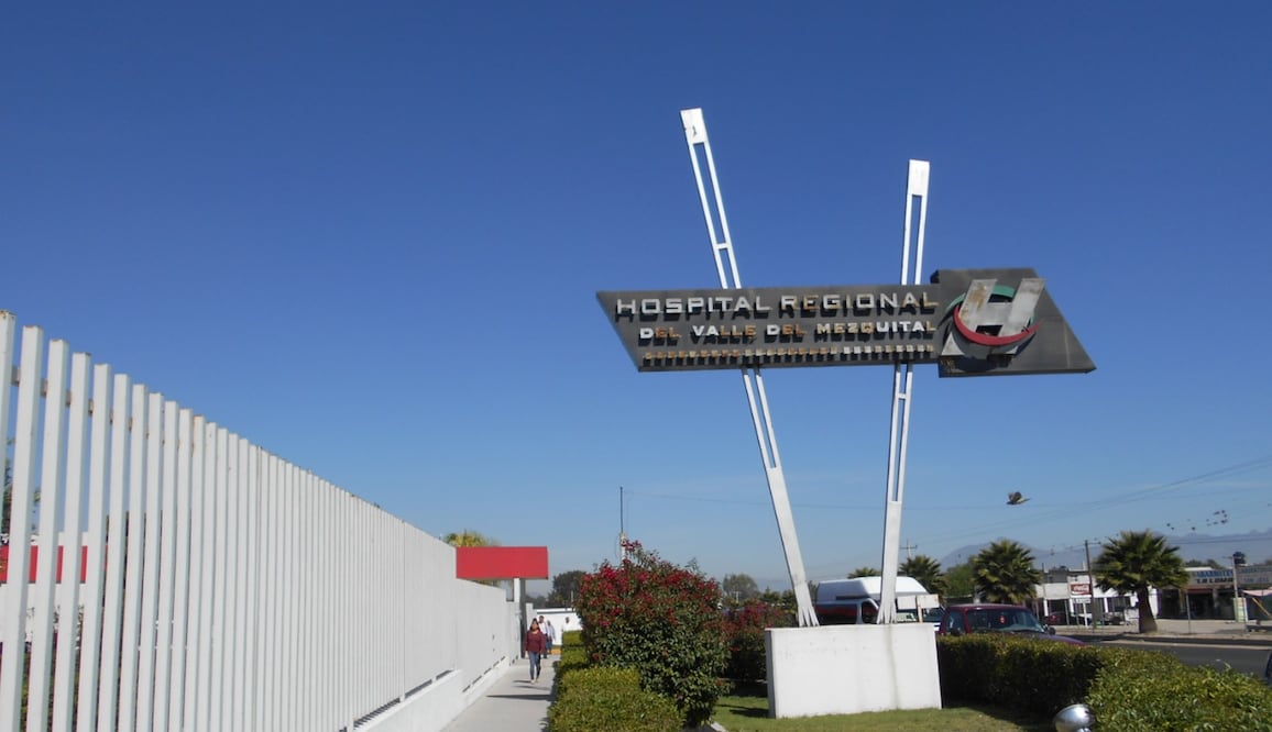Hospital regional del valle del Mezquital foto: Erika Gutiérrez