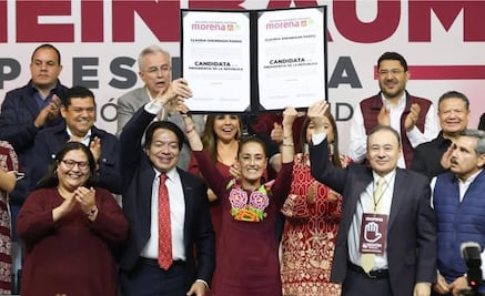 Sheinbaum recibe constancia como candidata presidencial por Morena
