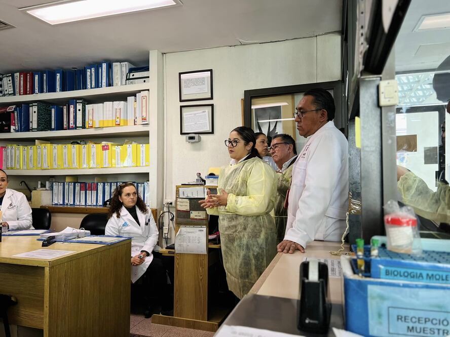 El laboratorio costó 153 millones 600 mil pesos y se localiza en el municipio de San Agustín Tlaxiaca | Facebook: Laboratorio Estatal de Salud Pública de Hidalgo