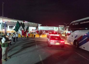 El gobierno de Hidalgo brinda apoyo a migrantes durante la “Caravana del orden y la legalidad”