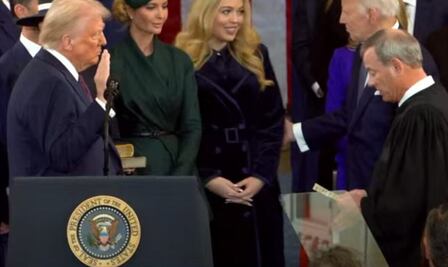 Donald Trump jura como presidente de Estados Unidos por segunda vez; se convierte en el mandatario número 47