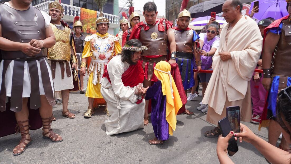 La Pasión de Cristo en El Arbolito Pachuca I Foto:Marco Carrillo