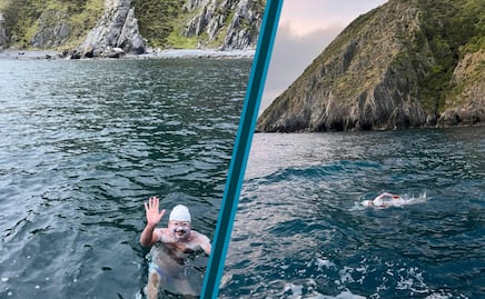 Ezequiel Becerril supera el Estrecho de Cook y suma su quinto mar rumbo al reto de los 7