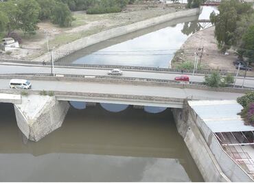 Conagua da por concluido revestimiento del río Tula