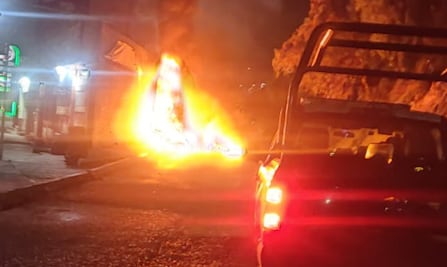 Alarma incendio sobre el bulevar Colosio