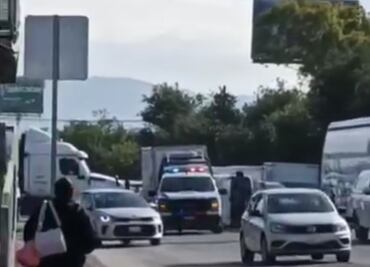 Aparatoso accidente en bulevar Felipe Ángeles