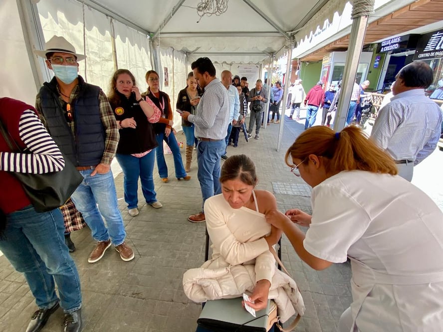 Este miércoles 28 de enero el módulo estará en la presidencia municipal de Pachuca | Foto: Luis Soriano