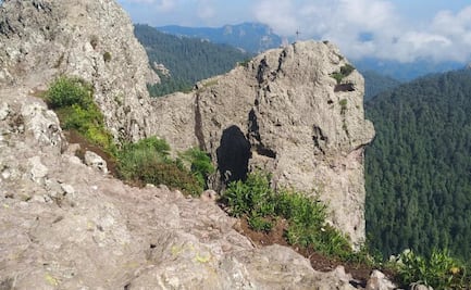 Joven muere al caer de más de 80 metros en la Peña de la Muela en Mineral del Chico