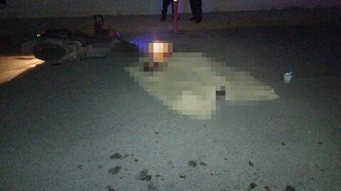 Joven de 20 años muere al derrapar su motocicleta