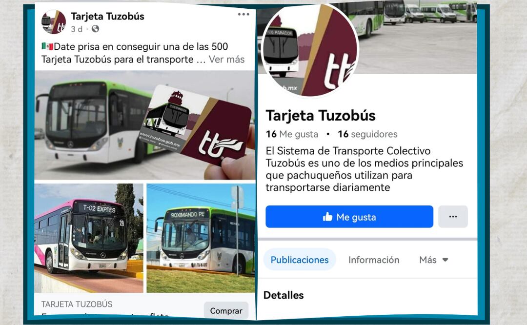 Tuzobús advirtió que a través de las redes sociales se está promoviendo un servicio apócrifo que podría tratarse de una estafa I Foto: Especial