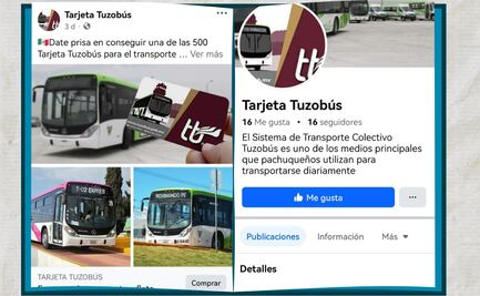 Tuzobús desmiente a página de Facebook que vende tarjetas apócrifas para utilizar transporte