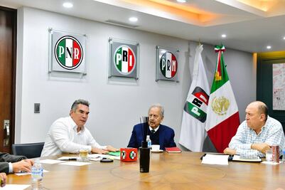 Priistas hidalguenses se suman al rechazo contra Alito Moreno