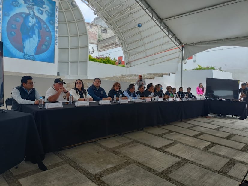 Presentan programa de la feria "Nuestra Señora de Los Angelitos" en Tulancingo | Foto: Grisel Lira