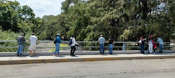 Aumenta el caudal del río Tula en Ixmiquilpan por desfogue de la presa Endho