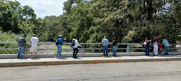 Aumenta el caudal del río Tula en Ixmiquilpan por desfogue de la presa Endho