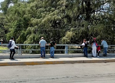 Aumenta el caudal del río Tula en Ixmiquilpan por desfogue de la presa Endho