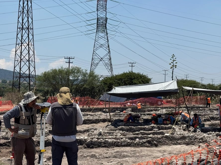 El Instituto Nacional de Antropología e Historia (INAH) detectó más de 140 sitios arqueológicos en la ruta de las obras del tren México-Querétaro y el 81 por ciento de ellos corresponden a los hallazgos ubicados en el territorio de Hidalgo. I Foto: Víctor Valera