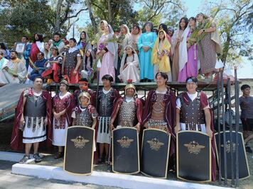 Galería: Inician actividades religiosas, preámbulo al viacrucis viviente en Acatlán