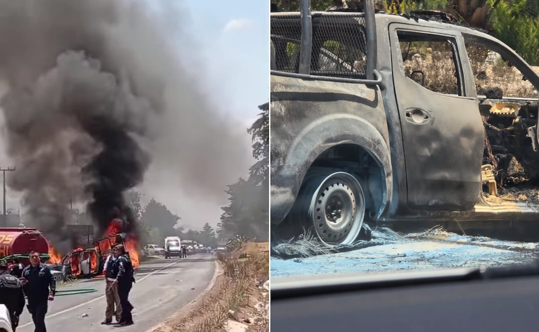 Violenta emboscada en la México–Tuxpan | Fotos: especiales