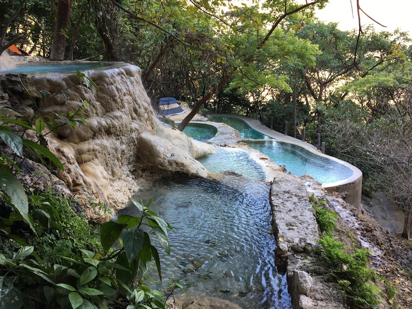 Aguas que brotan de la roca | Facebook: La Gloria Tolantongo