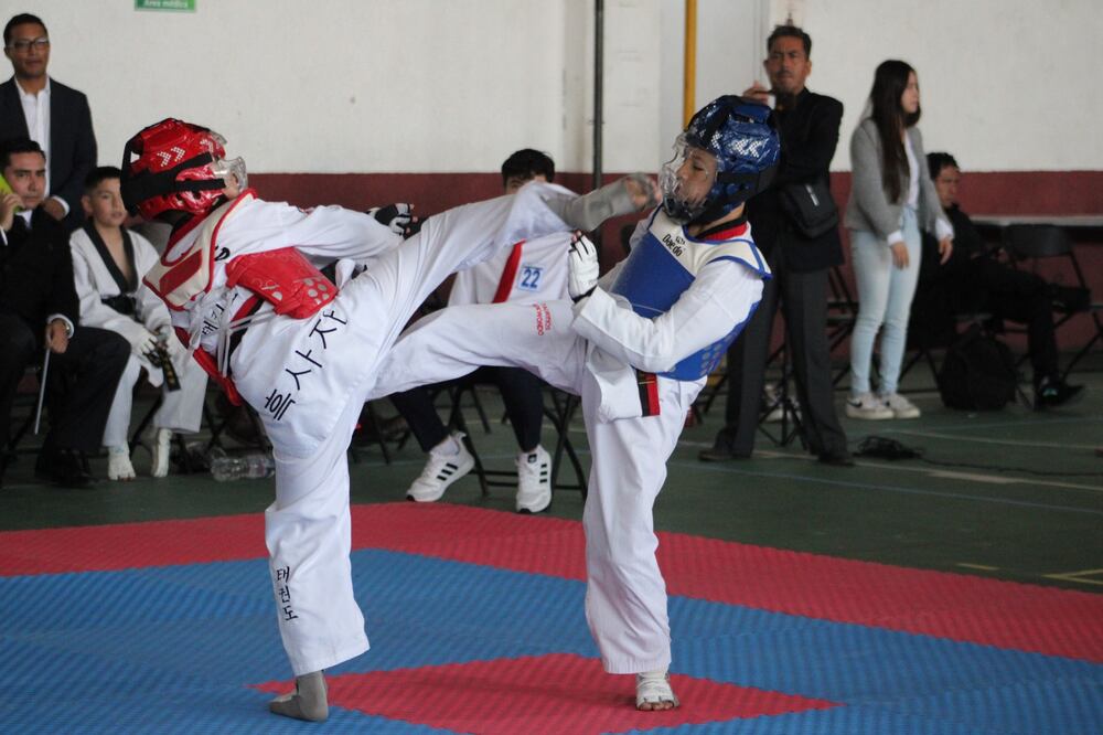 98 taekwondoínes hidalguenses lograron su pase al regional I foto: Deporte Hidalgo