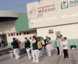 Por falta de medicamentos e insumos se manifiestan en Hospital de Cinta Larga