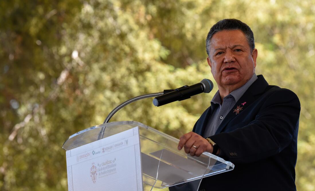 Julio Menchaca, gobernador de Hidalgo foto: Gobierno de Hidalgo