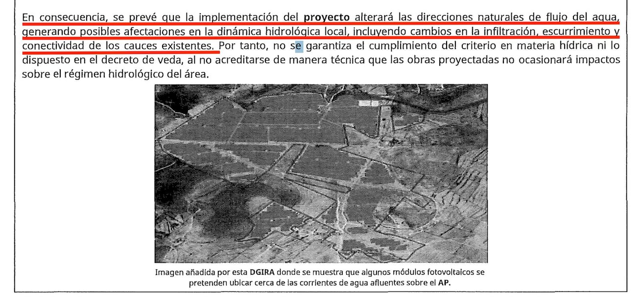 Semarnat rechaza parque solar de 5 mil mdp en Hidalgo por impacto ambiental | Captura de pantalla