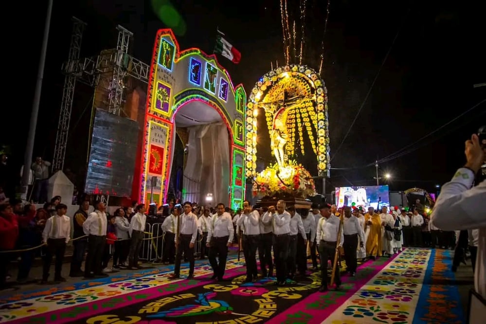 Este 2024 se cumplen 254 años de la llegada de la imagen del Señor de Jalpan a Ixmiquilpan | Foto: Especial