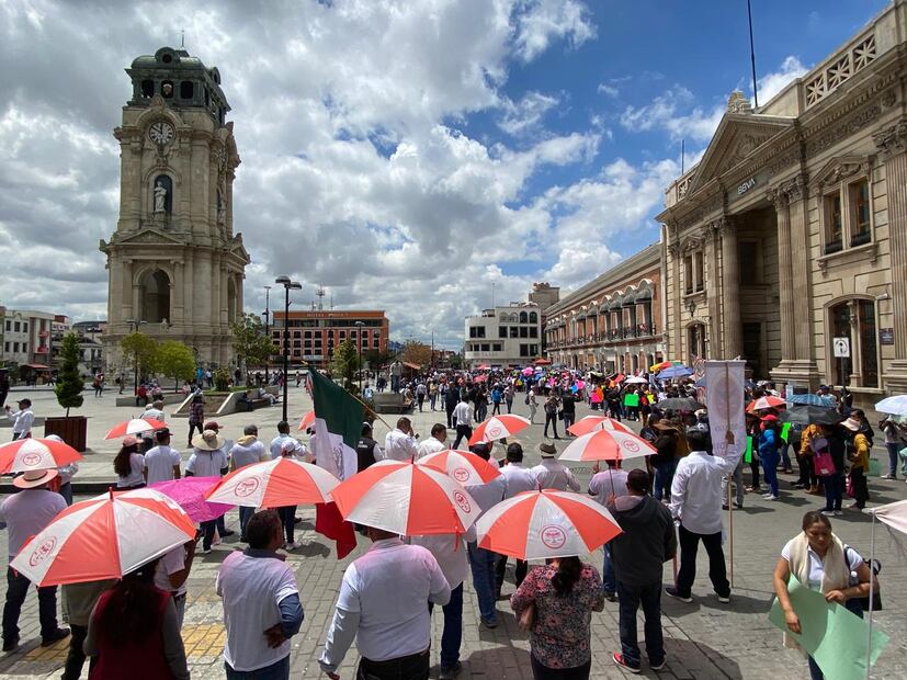 En Pachuca celebran la aprobación de la reforma al Poder Judicial federal | Foto: Luis Soriano