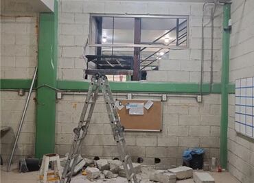 Desplome de un elevador de reja deja una persona sin vida en Pachuca