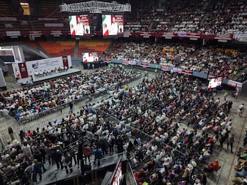 Encabeza Claudia Sheinbaum asamblea en Sonora;