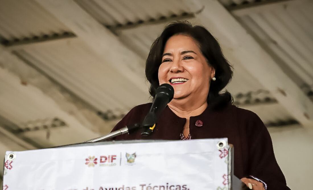 Edda Vite Ramos, presidenta del Patronato del Sistema para el Desarrollo Integral de la Familia en Hidalgo (DIFH)