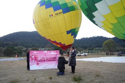Santiago Tulantepec apuesta por el turismo con elevación de globos aerostáticos