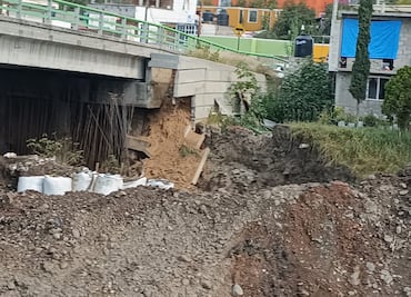 Cierran puente 5 de Mayo en Tula