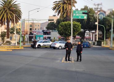 Incidente eléctrico paraliza la Glorieta Insurgentes de Pachuca