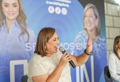 Xóchilt Gálvez a Sheinbaum: "Deseo de corazón que te vaya bien"