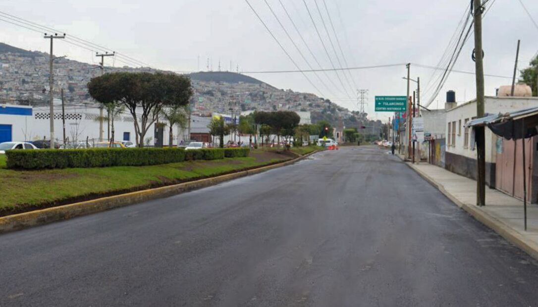 Avenida Universidad  Foto: Gobierno de Hidalgo
