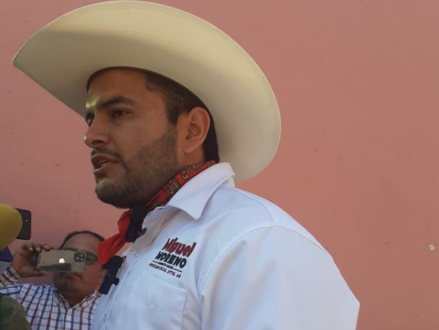 Miguel Moreno, candidato a diputado local de Actopan, no pedirá seguridad.                                                                                                                                                                                                               Foto: Erika Gutiérrez