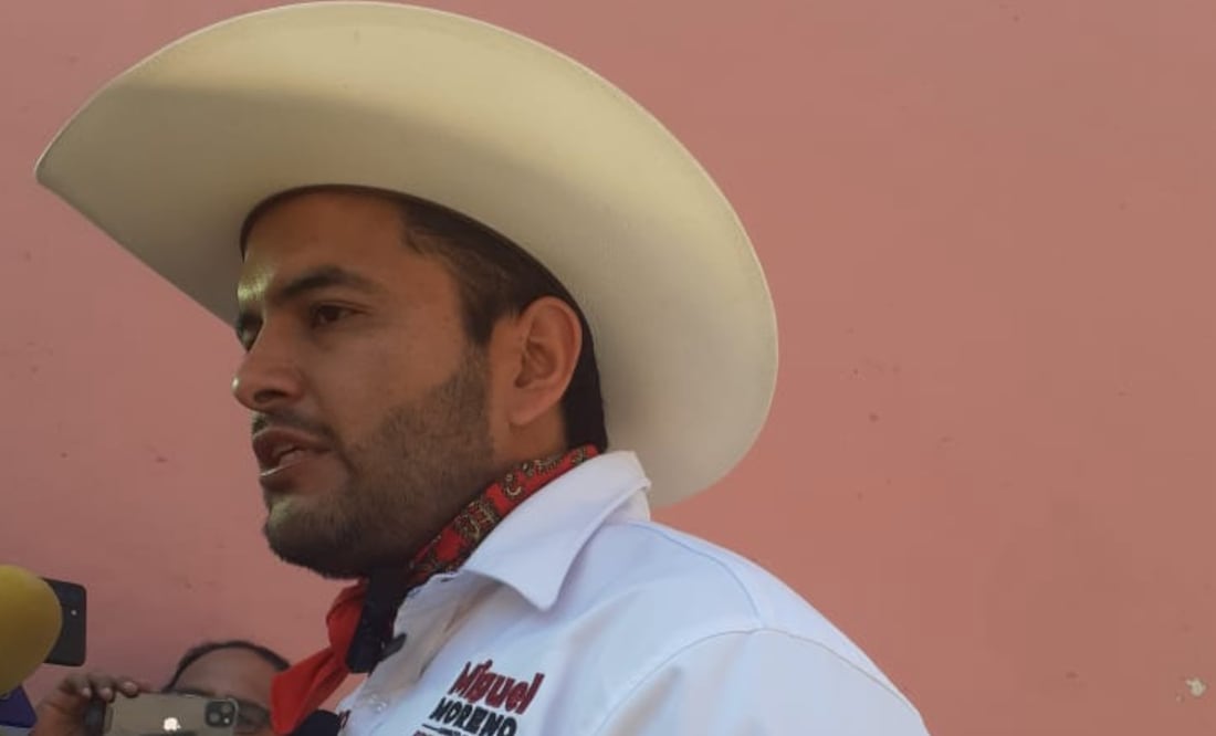 Miguel Moreno, candidato a diputado local de Actopan, no pedirá seguridad.                                                                                                                                                                                                               Foto: Erika Gutiérrez