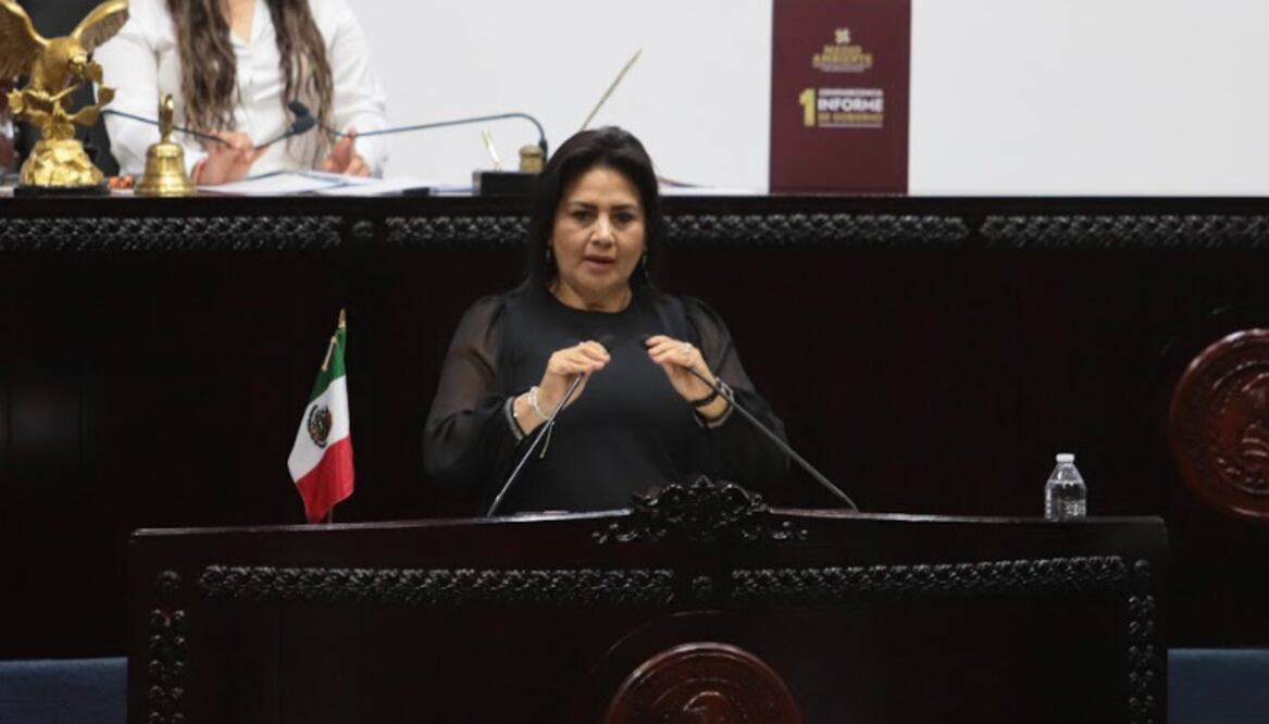 Mónica Mixtega Trejo, Secretaria de Medio Ambiente y Recursos Naturales (Semarnath)  Foto: Luis Soriano